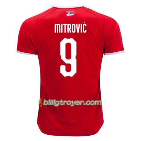 Billige Fotballdrakter Serbia Mitrovic 9 VM 2018 Hjemmedraktsett